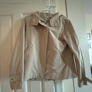 LOFT Tan Rain Jacket
